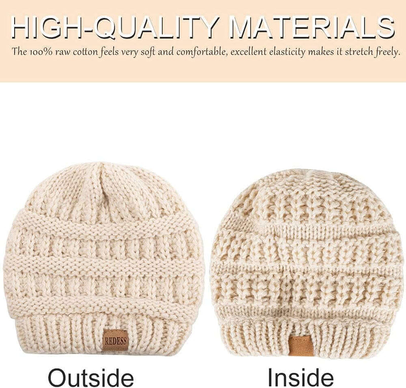 Baby Kids Winter Warm Hats, Infant Toddler Children Beanie Knit Cap Girls Boys