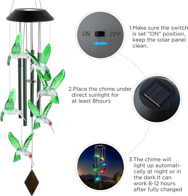 Hummingbird Wind Chime