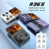 256G/128G/64G R36S ARKOS 2.0 Retro Game Console 3.5'' IPS screen,Portable Pocket Game Player for children gift. TOP Sale