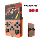 256G/128G/64G R36S ARKOS 2.0 Retro Game Console 3.5'' IPS screen,Portable Pocket Game Player for children gift. TOP Sale