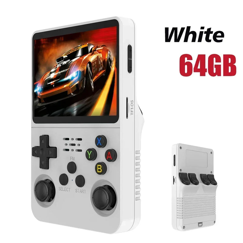 256G/128G/64G R36S ARKOS 2.0 Retro Game Console 3.5'' IPS screen,Portable Pocket Game Player for children gift. TOP Sale