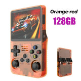 256G/128G/64G R36S ARKOS 2.0 Retro Game Console 3.5'' IPS screen,Portable Pocket Game Player for children gift. TOP Sale