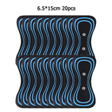 Tens Massager Electrode Pads For EMS Neck Massager Gel Patch Accessories Trainer Exerciser Replacement Muscle Stimulator Sticker
