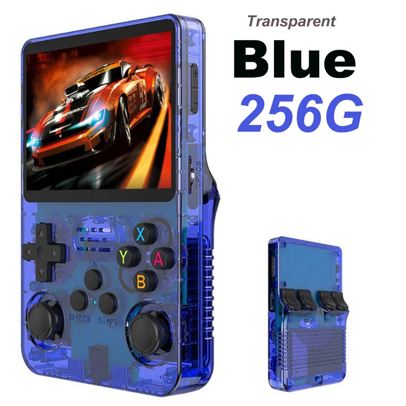 256G/128G/64G R36S ARKOS 2.0 Retro Game Console 3.5'' IPS screen,Portable Pocket Game Player for children gift. TOP Sale