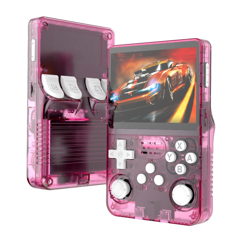TOP Sale BOYHOM 256G/128G/64G R36S ARKOS 2.0 Retro Game Console 3.5'' IPS screen,Portable Pocket Game Player for children gift