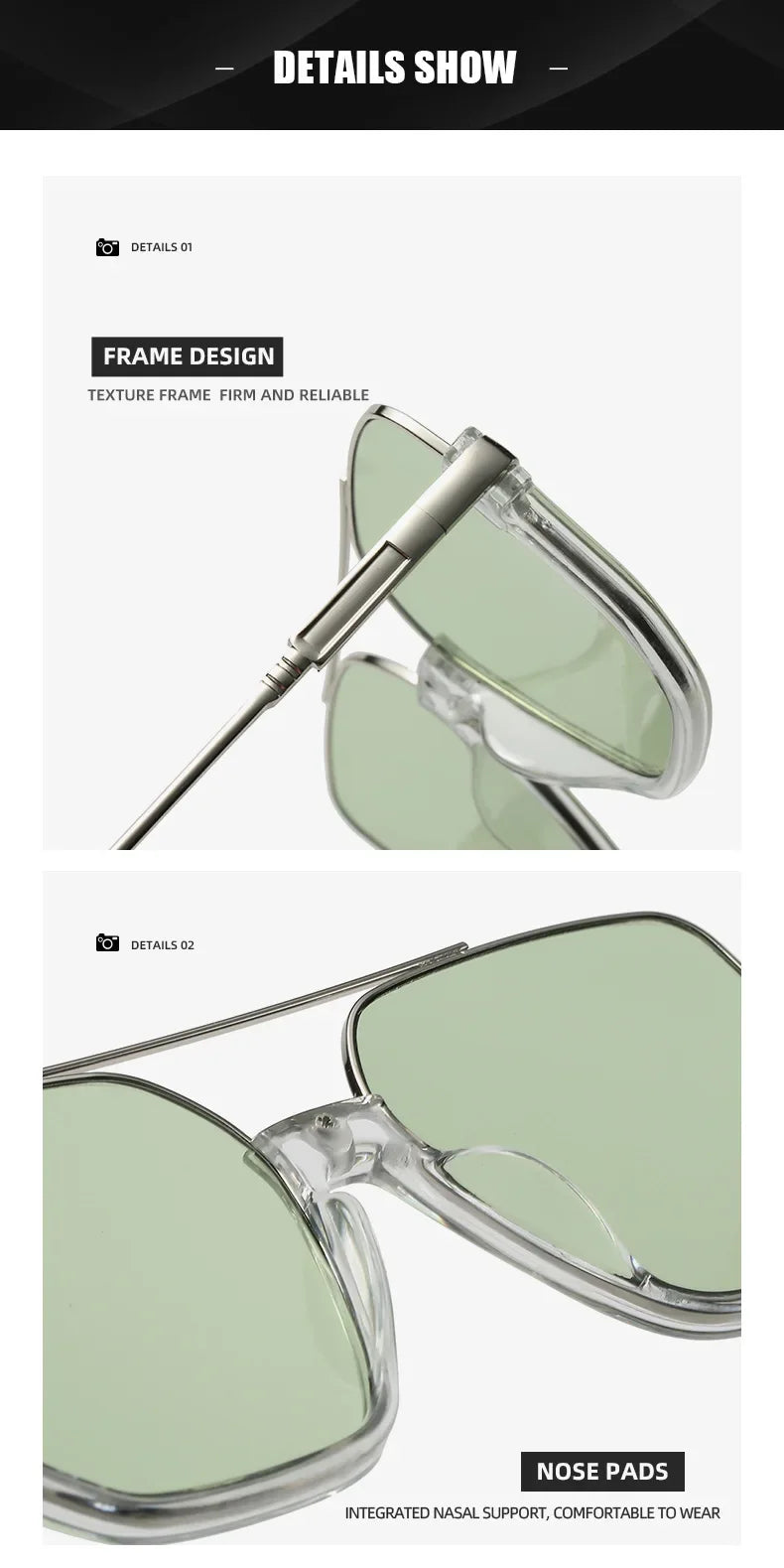 Trendy Polygonal Punk Sunglasses Oversized Goggle Advanced Sense One Piece Large Frame Sun Glasses New Steampunk Eyewear UV400