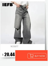 IEFB Summer Men's Denim Pants