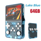 256G/128G/64G R36S ARKOS 2.0 Retro Game Console 3.5'' IPS screen,Portable Pocket Game Player for children gift. TOP Sale