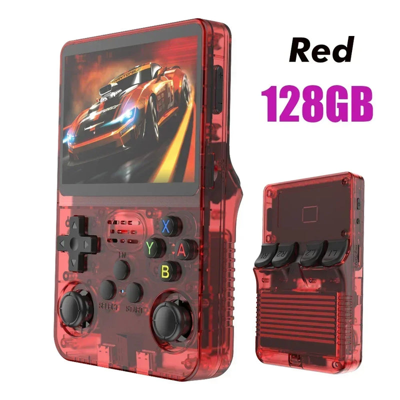 256G/128G/64G R36S ARKOS 2.0 Retro Game Console 3.5'' IPS screen,Portable Pocket Game Player for children gift. TOP Sale