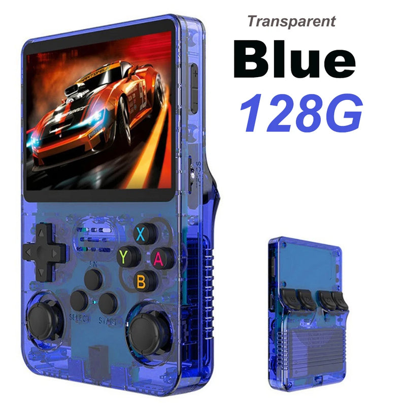 256G/128G/64G R36S ARKOS 2.0 Retro Game Console 3.5'' IPS screen,Portable Pocket Game Player for children gift. TOP Sale