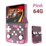 256G/128G/64G R36S ARKOS 2.0 Retro Game Console 3.5'' IPS screen,Portable Pocket Game Player for children gift. TOP Sale