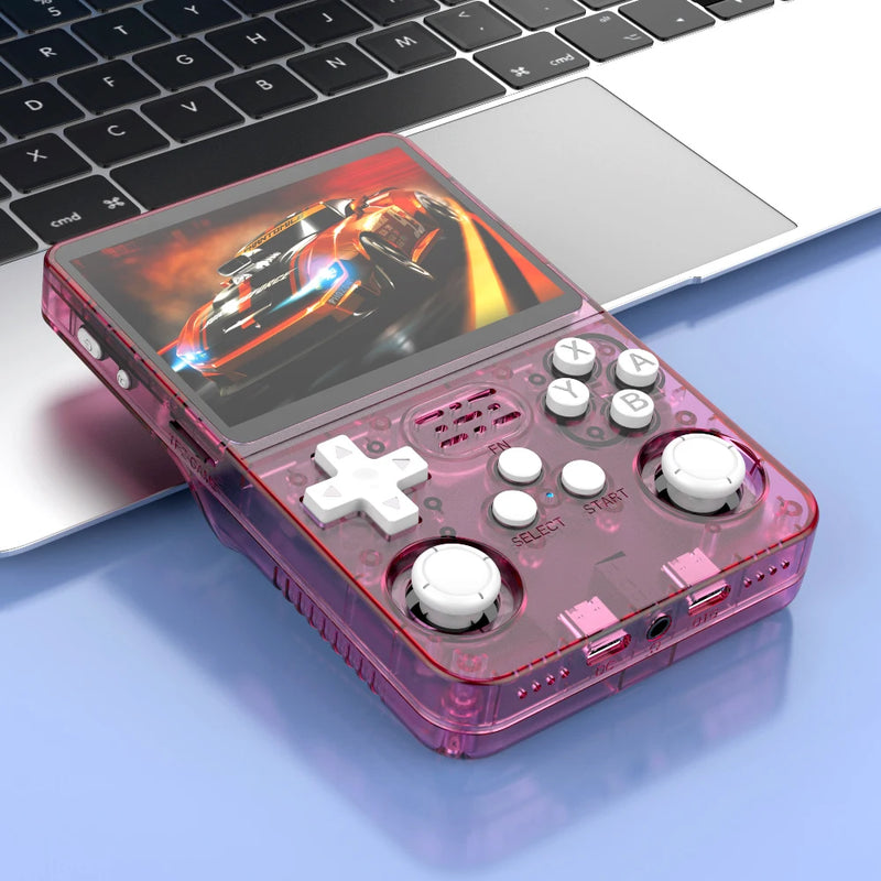 TOP Sale BOYHOM 256G/128G/64G R36S ARKOS 2.0 Retro Game Console 3.5'' IPS screen,Portable Pocket Game Player for children gift