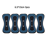 Tens Massager Electrode Pads For EMS Neck Massager Gel Patch Accessories Trainer Exerciser Replacement Muscle Stimulator Sticker