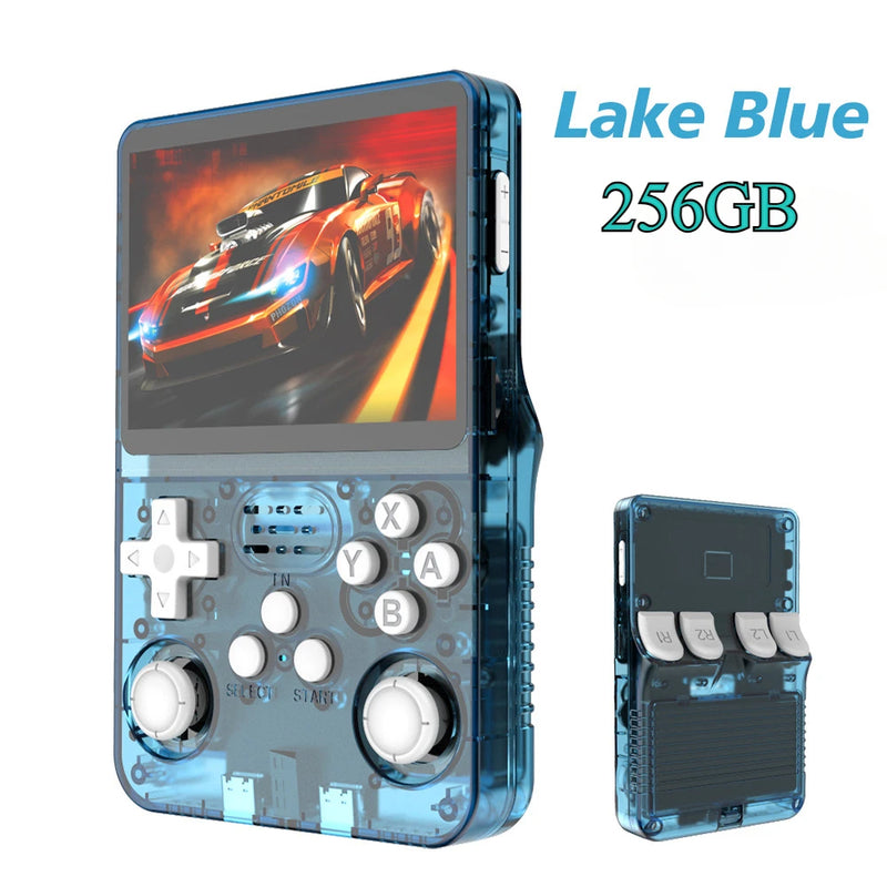 256G/128G/64G R36S ARKOS 2.0 Retro Game Console 3.5'' IPS screen,Portable Pocket Game Player for children gift. TOP Sale