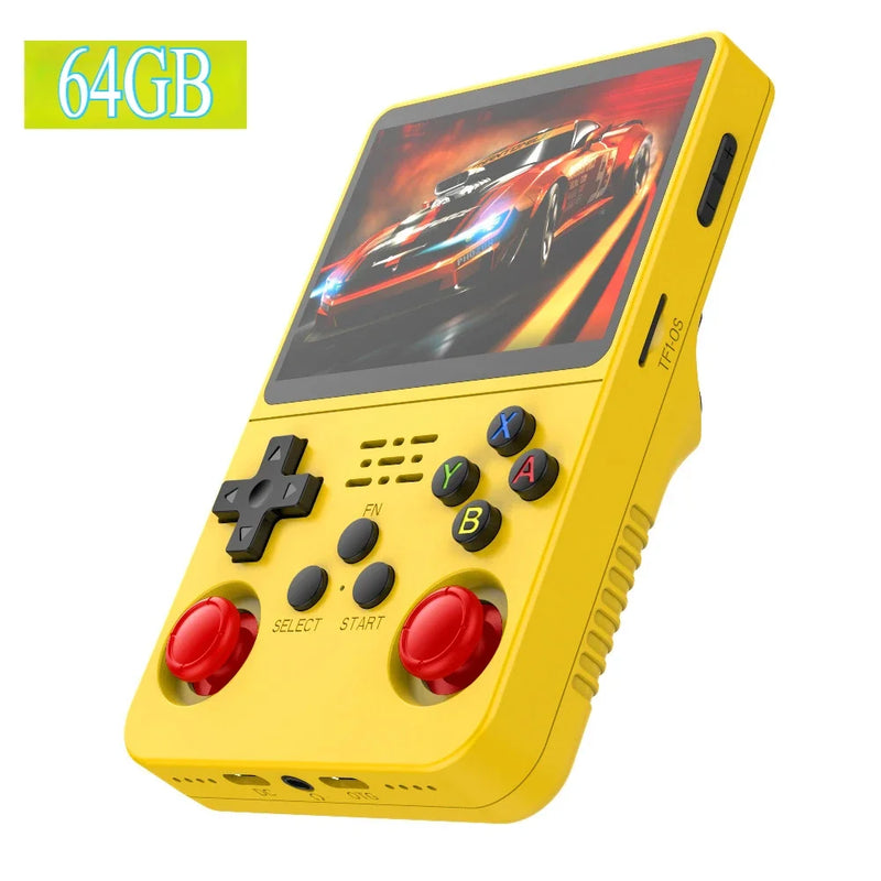 256G/128G/64G R36S ARKOS 2.0 Retro Game Console 3.5'' IPS screen,Portable Pocket Game Player for children gift. TOP Sale