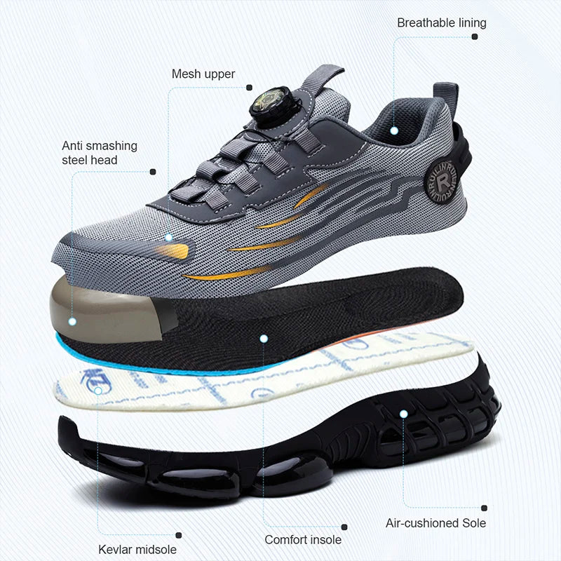 Indestructible Steel Toe Shoes