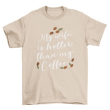 Wife coffee t-shirt