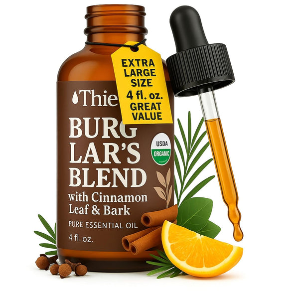 THIEVA Immunity Essential Oil Blend — USDA Certified Therapeutic Grade — (4 Oz | 118 Ml) — Based on the Tale of Four Bandits