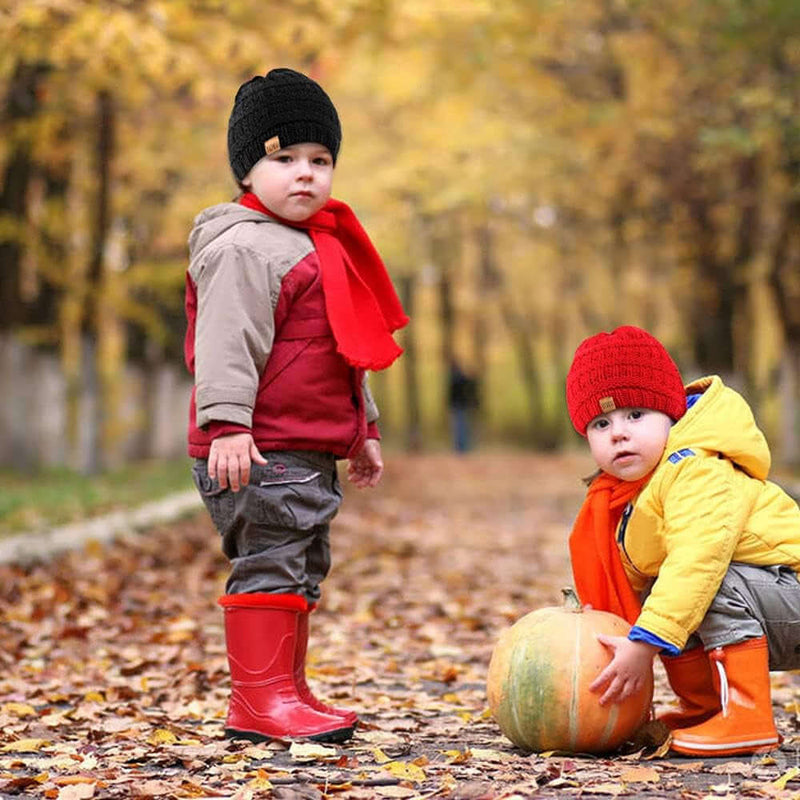 Baby Kids Winter Warm Hats, Infant Toddler Children Beanie Knit Cap Girls Boys