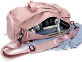 Gym Bag for Women, Workout Duffel Bag, Sports Gym Bags with Wet Pocket and Shoe Compartment